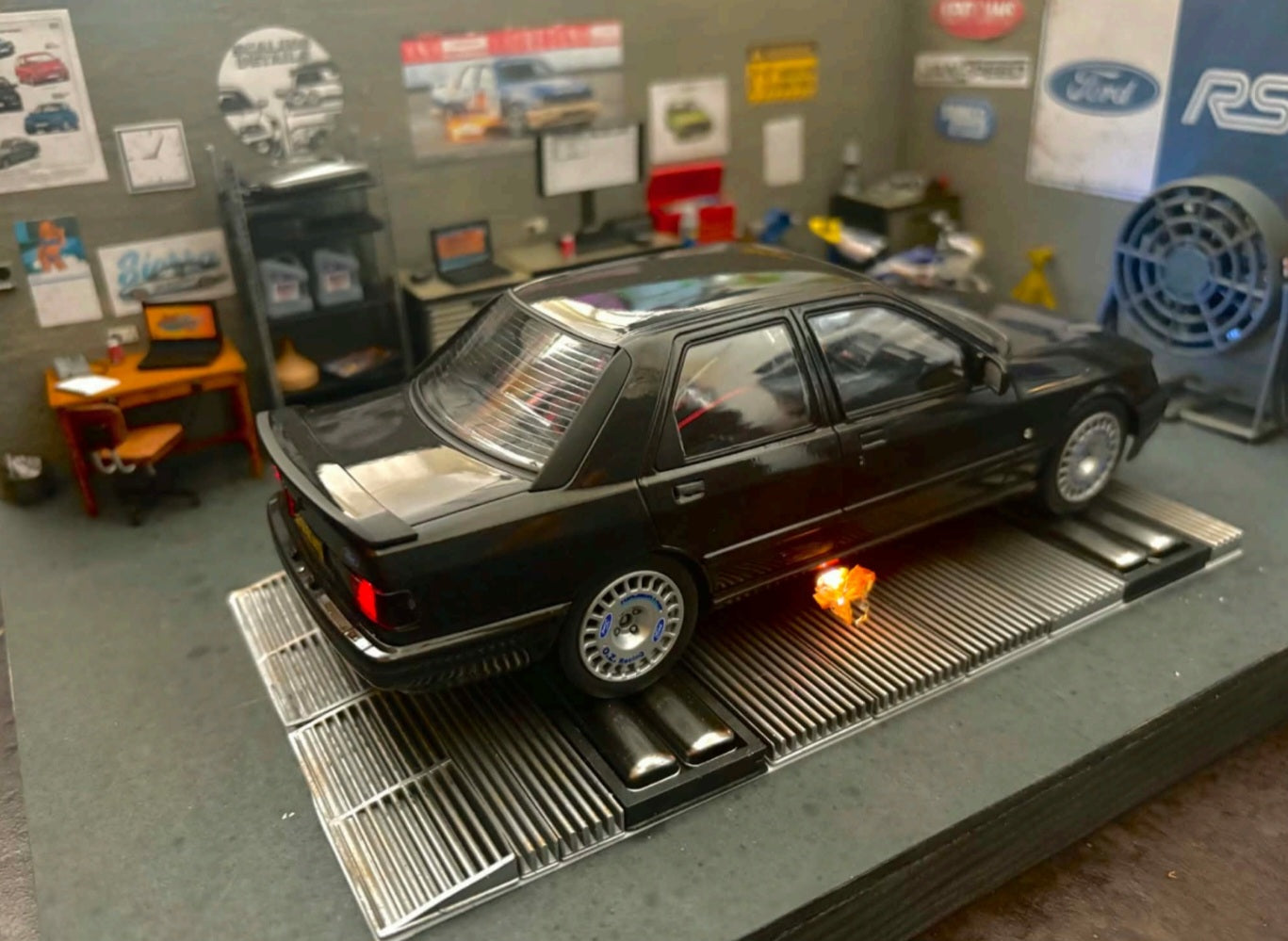 Rolling road/Dyno room fully length adjustable