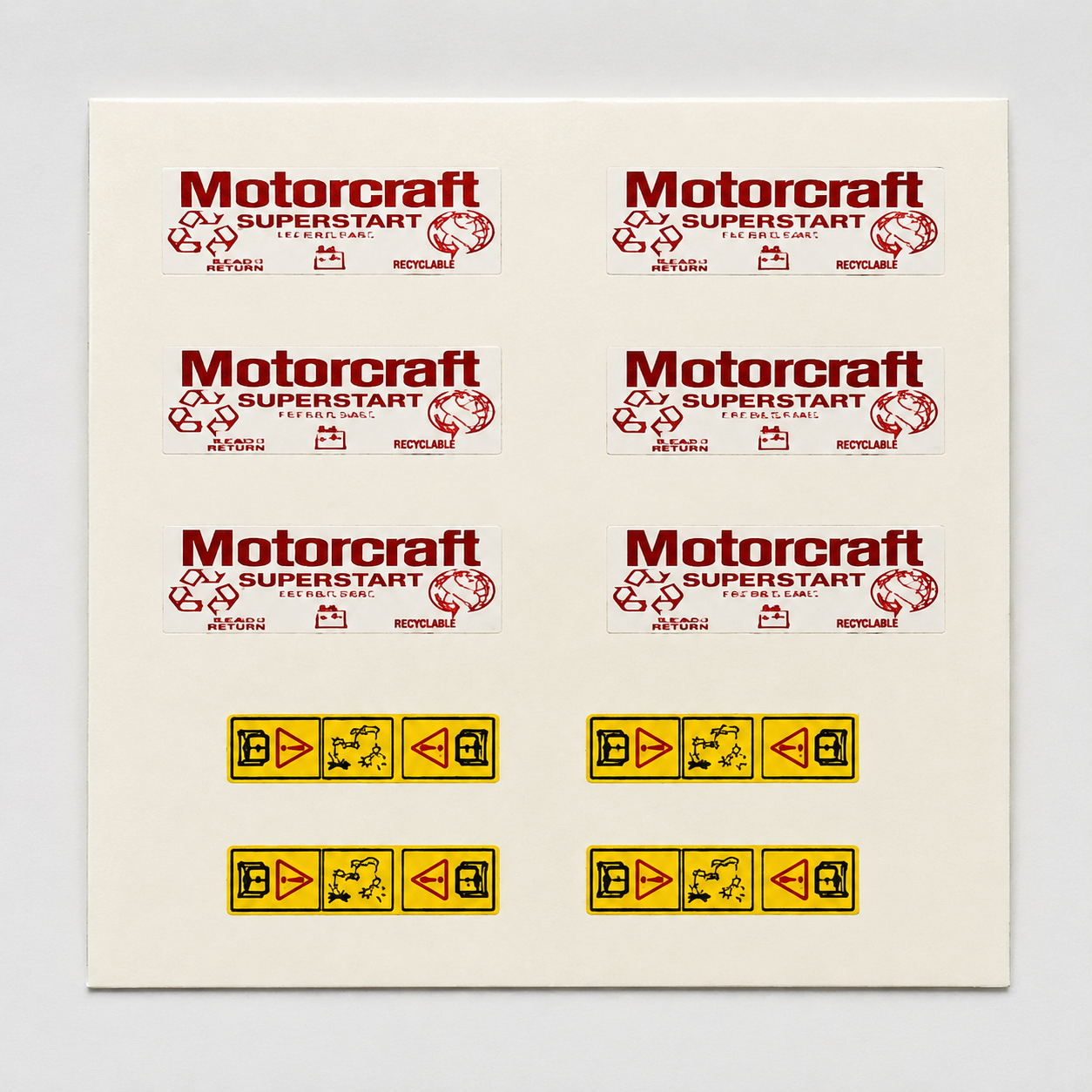 Stock Battery Set 1/24