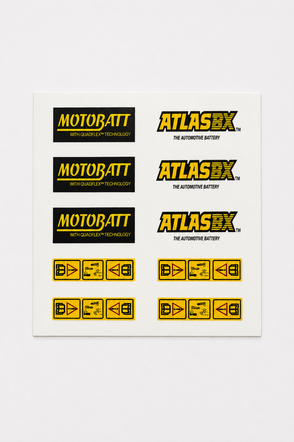 Race Car Battery Set