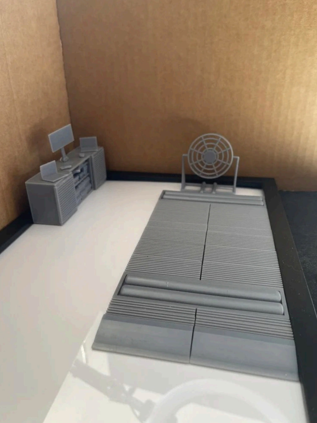 Rolling road/Dyno room fully length adjustable