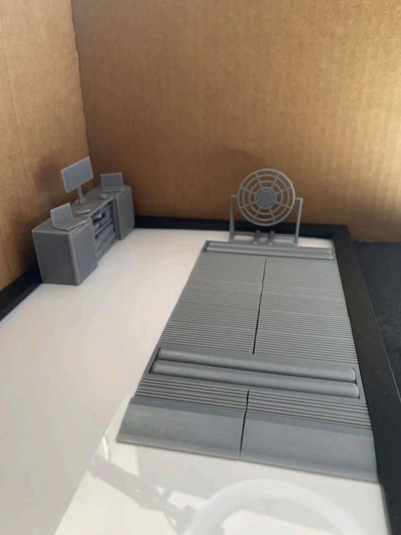 Rolling road/Dyno room fully length adjustable